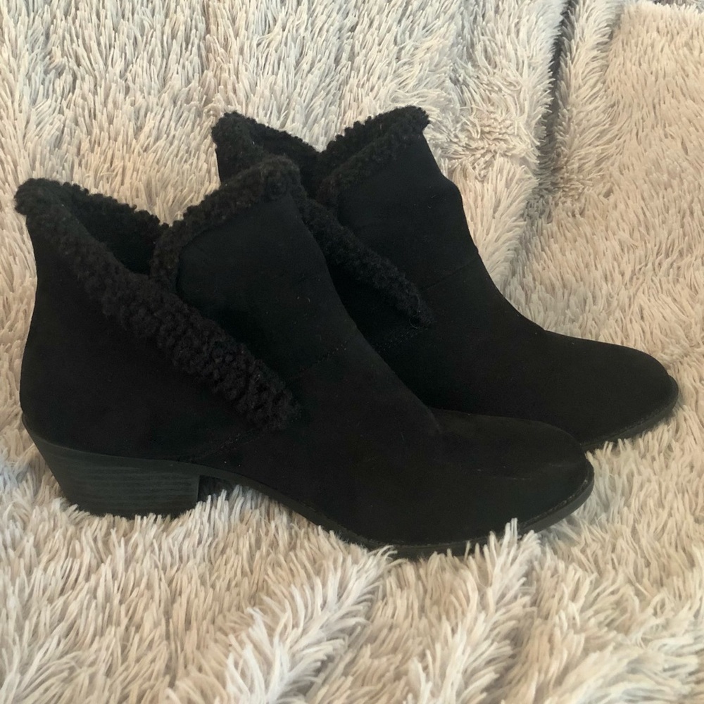 Black Winter Short Boots